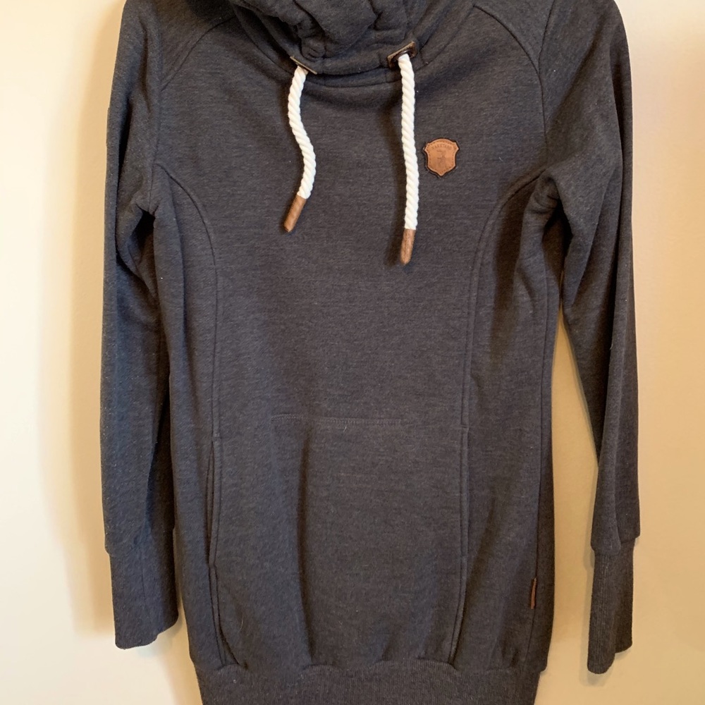 Naketano Tunic Cowl Neck Sweatshirt